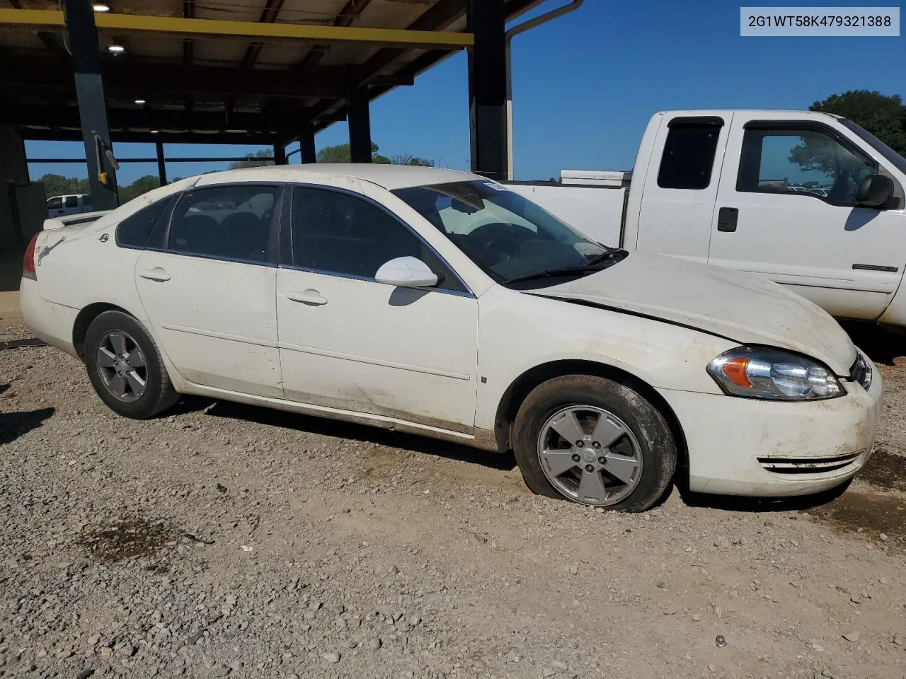 2007 Chevrolet Impala Lt VIN: 2G1WT58K479321388 Lot: 72246454