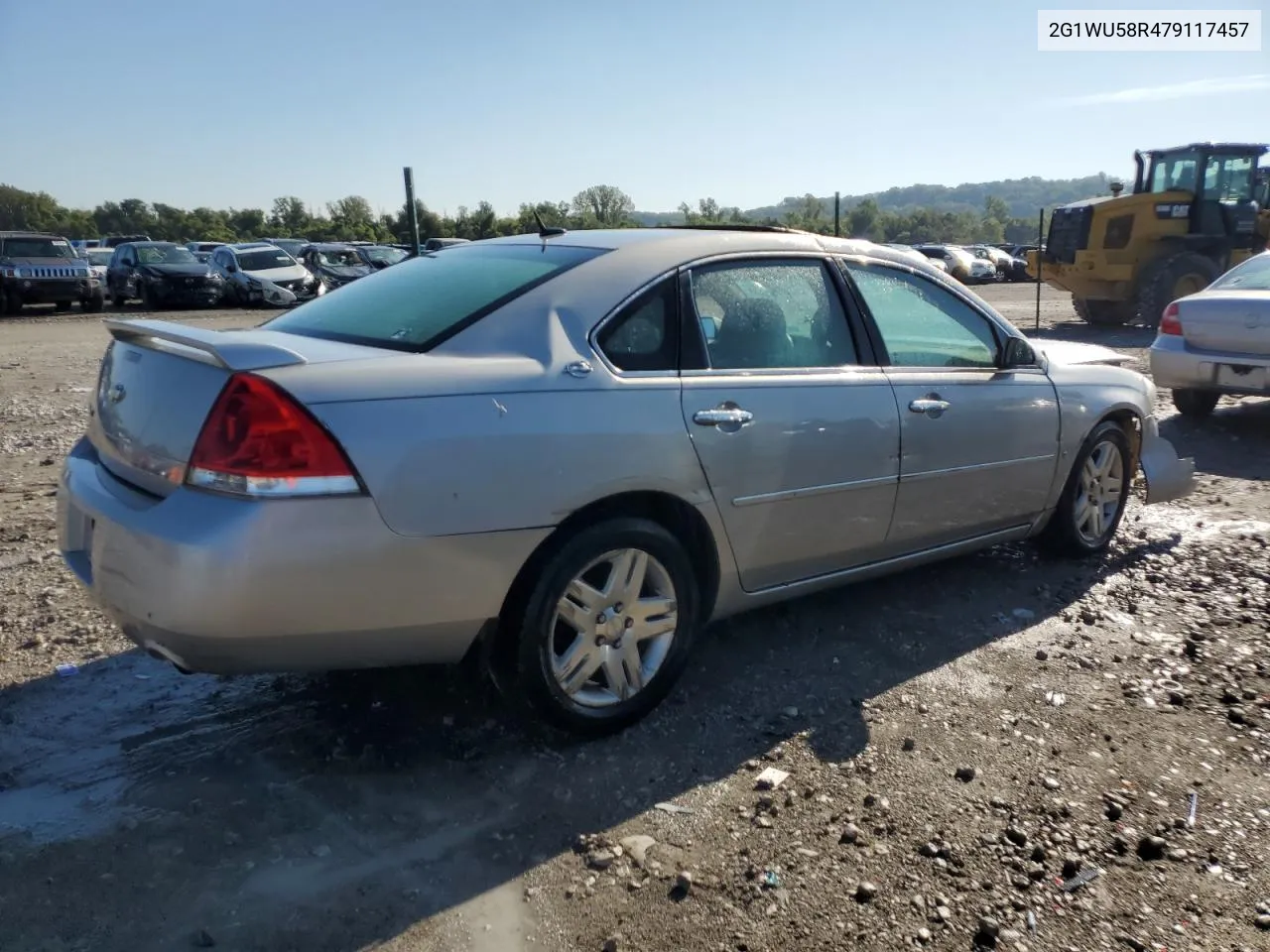 2007 Chevrolet Impala Ltz VIN: 2G1WU58R479117457 Lot: 72457694