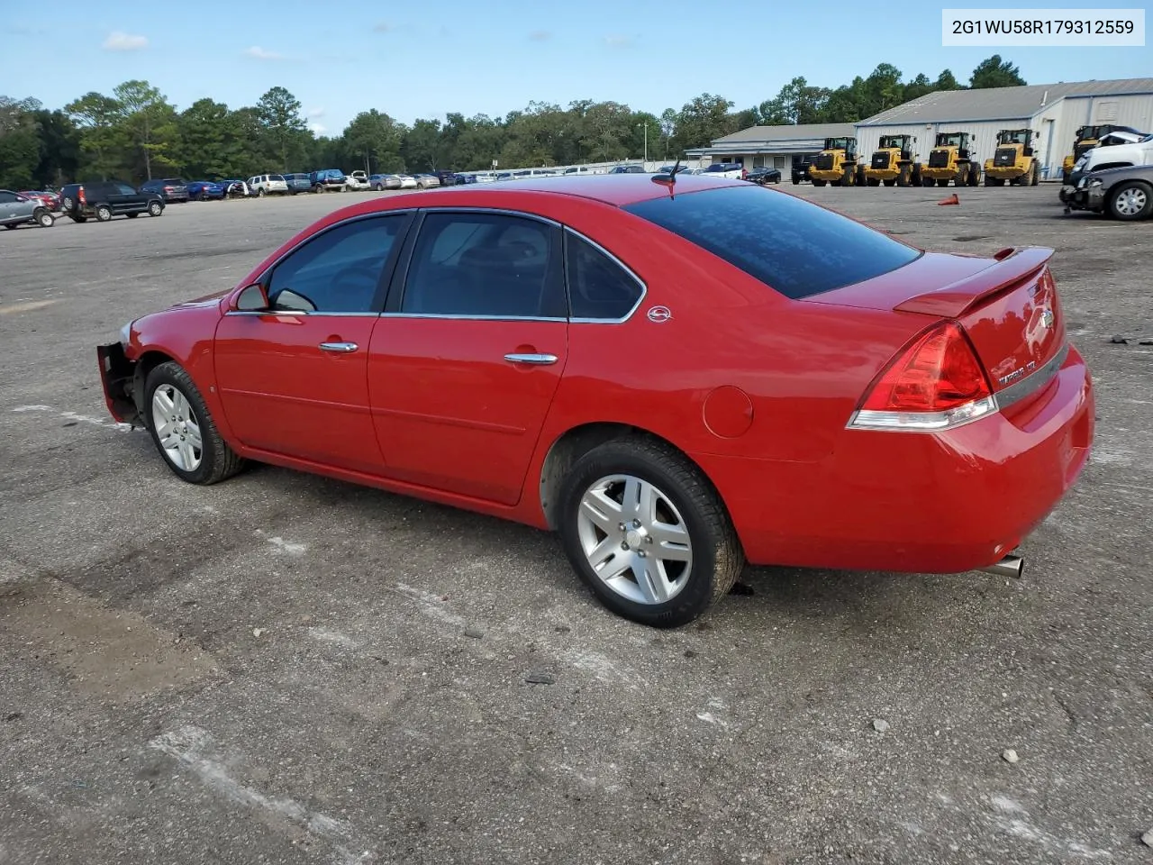 2007 Chevrolet Impala Ltz VIN: 2G1WU58R179312559 Lot: 72479514