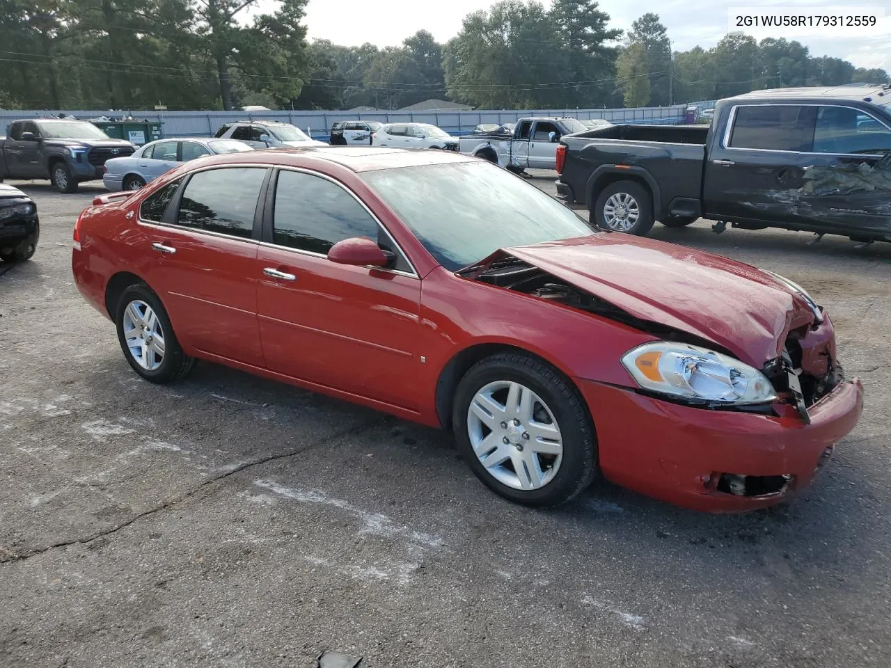 2007 Chevrolet Impala Ltz VIN: 2G1WU58R179312559 Lot: 72479514