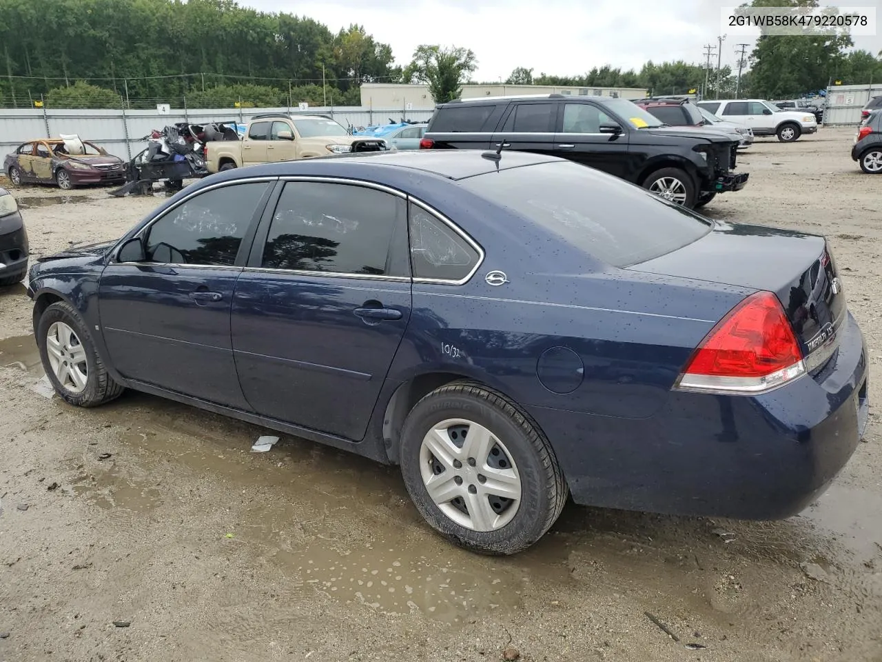 2G1WB58K479220578 2007 Chevrolet Impala Ls