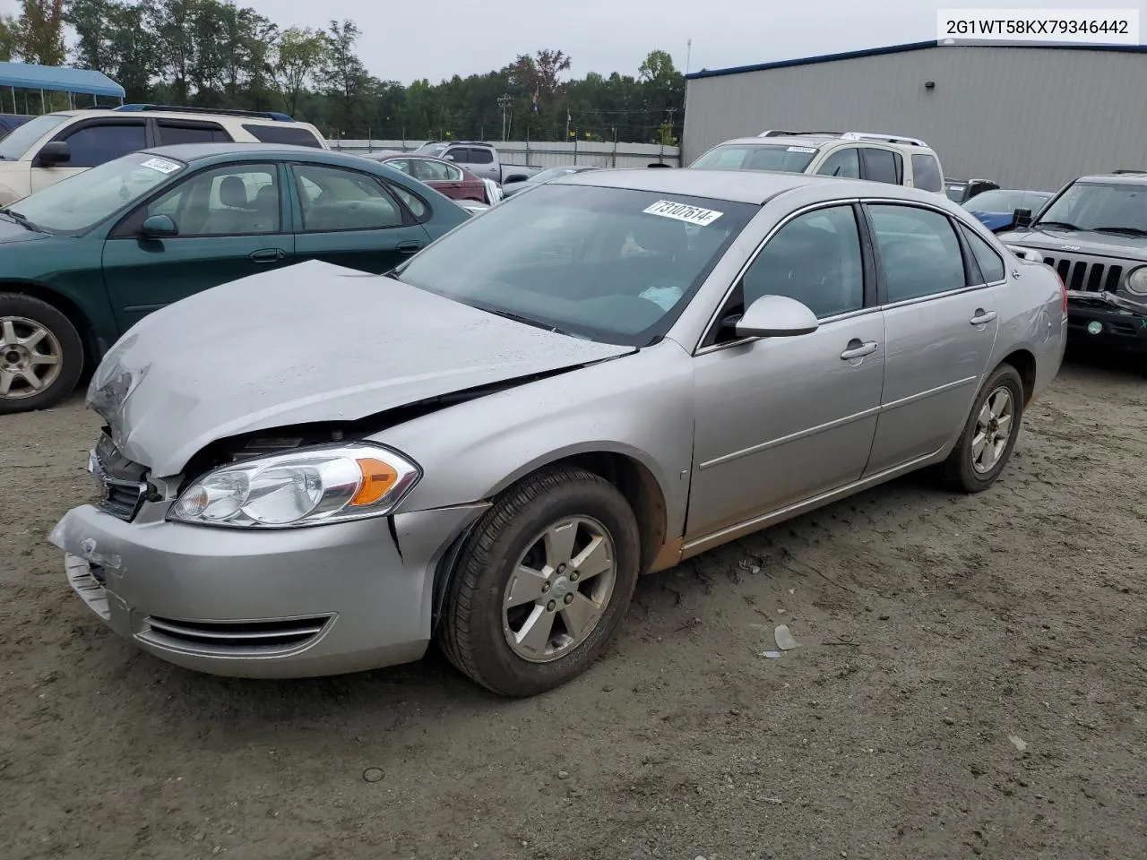 2007 Chevrolet Impala Lt VIN: 2G1WT58KX79346442 Lot: 73107614