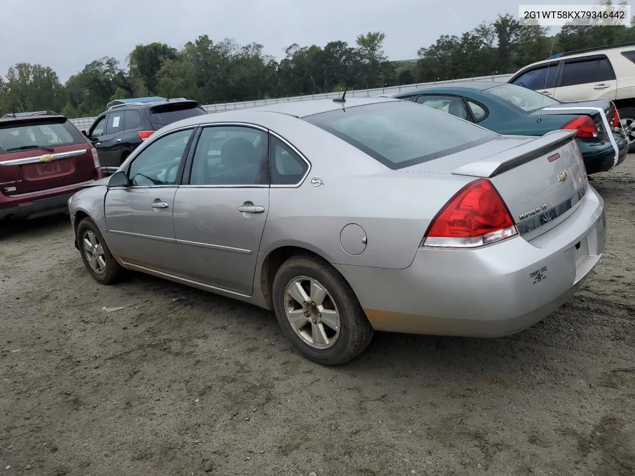 2007 Chevrolet Impala Lt VIN: 2G1WT58KX79346442 Lot: 73107614