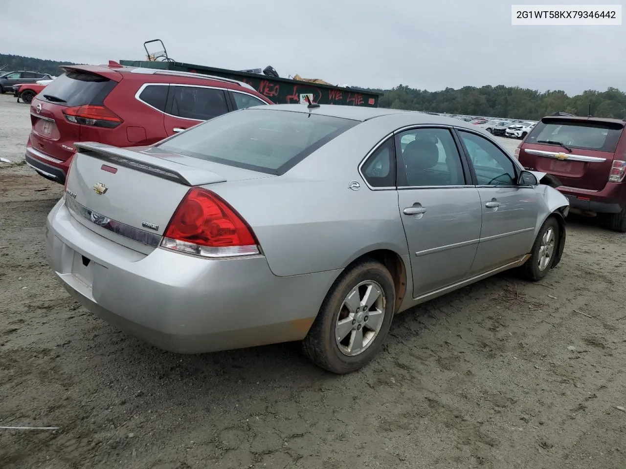 2007 Chevrolet Impala Lt VIN: 2G1WT58KX79346442 Lot: 73107614