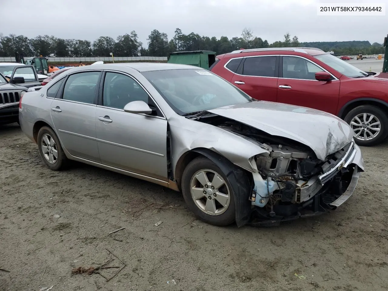 2007 Chevrolet Impala Lt VIN: 2G1WT58KX79346442 Lot: 73107614