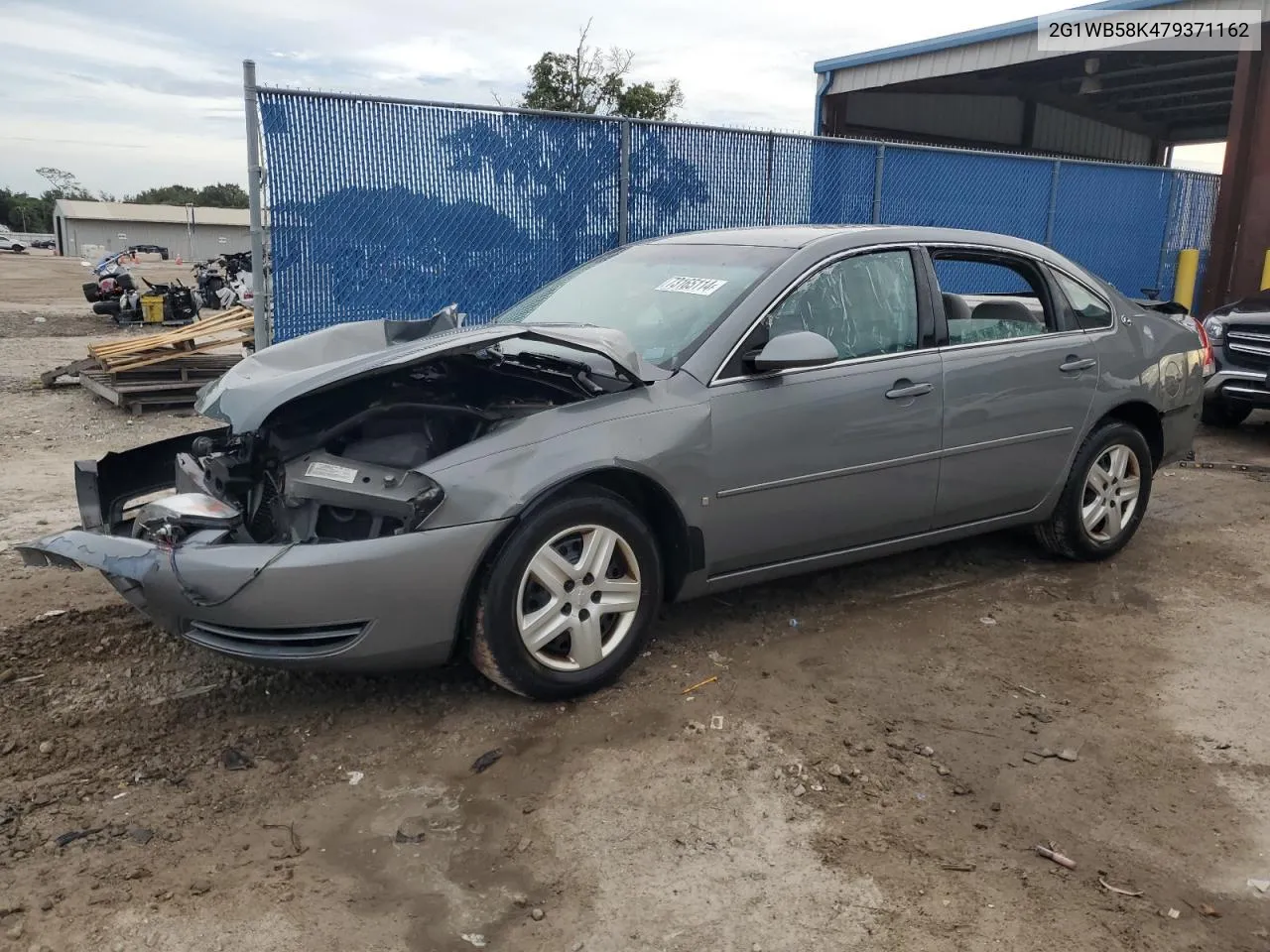 2G1WB58K479371162 2007 Chevrolet Impala Ls