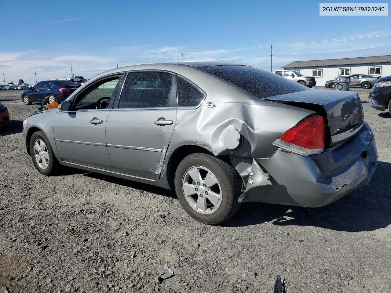 2007 Chevrolet Impala Lt VIN: 2G1WT58N179323240 Lot: 73340494