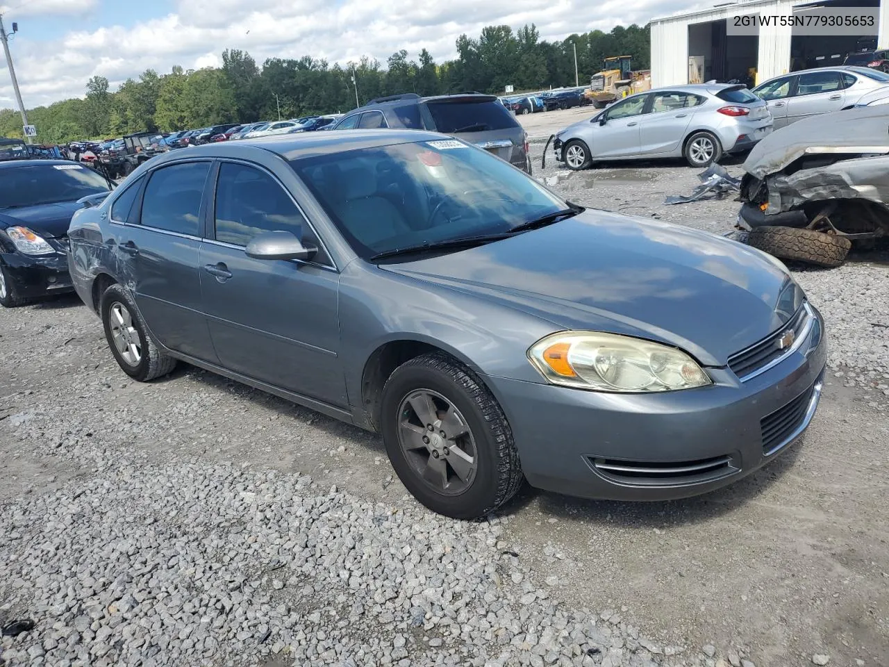 2007 Chevrolet Impala Lt VIN: 2G1WT55N779305653 Lot: 73398314