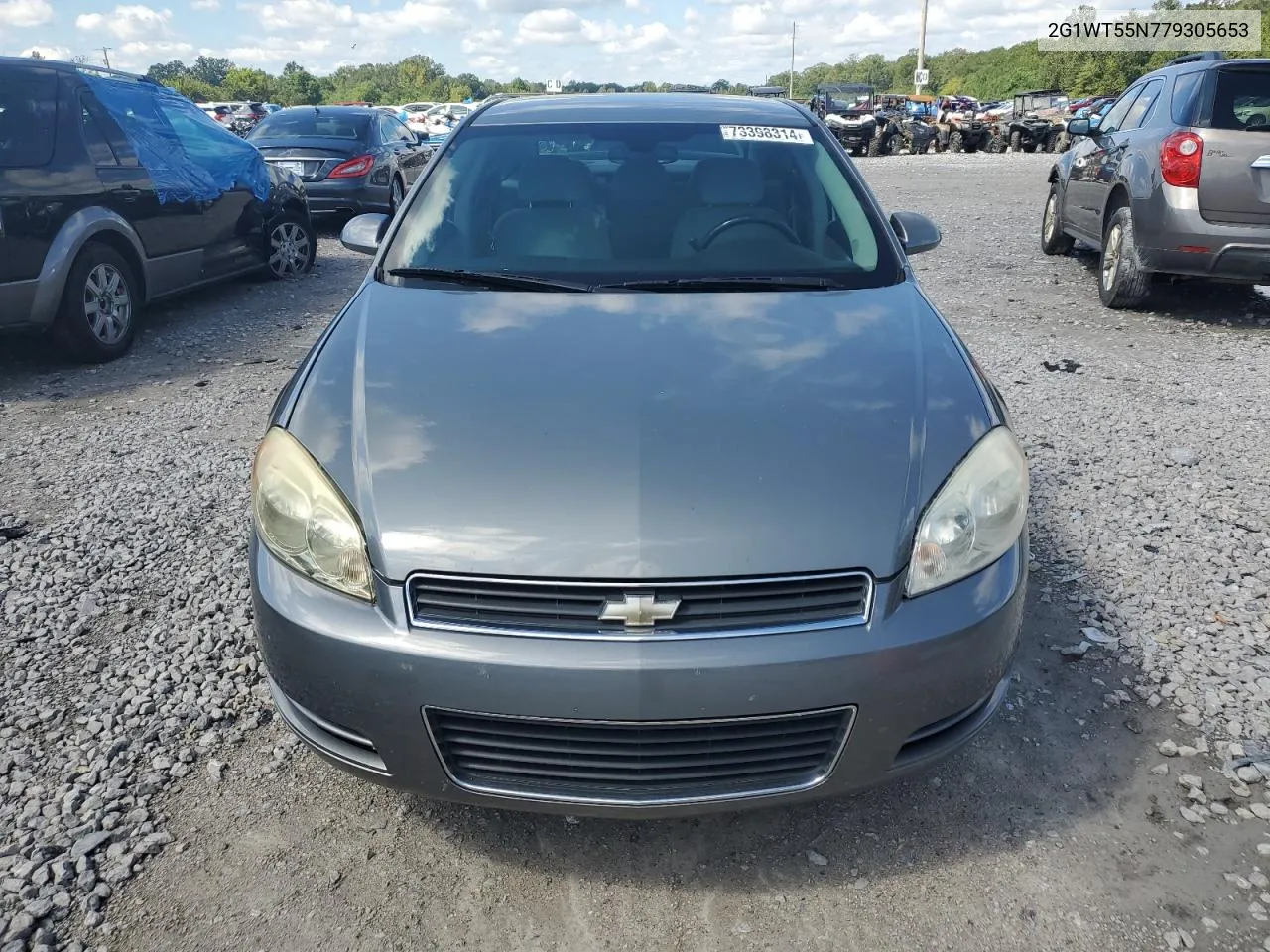 2007 Chevrolet Impala Lt VIN: 2G1WT55N779305653 Lot: 73398314