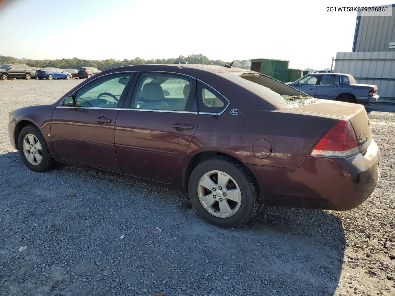 2007 Chevrolet Impala Lt VIN: 2G1WT58K679236861 Lot: 74285064