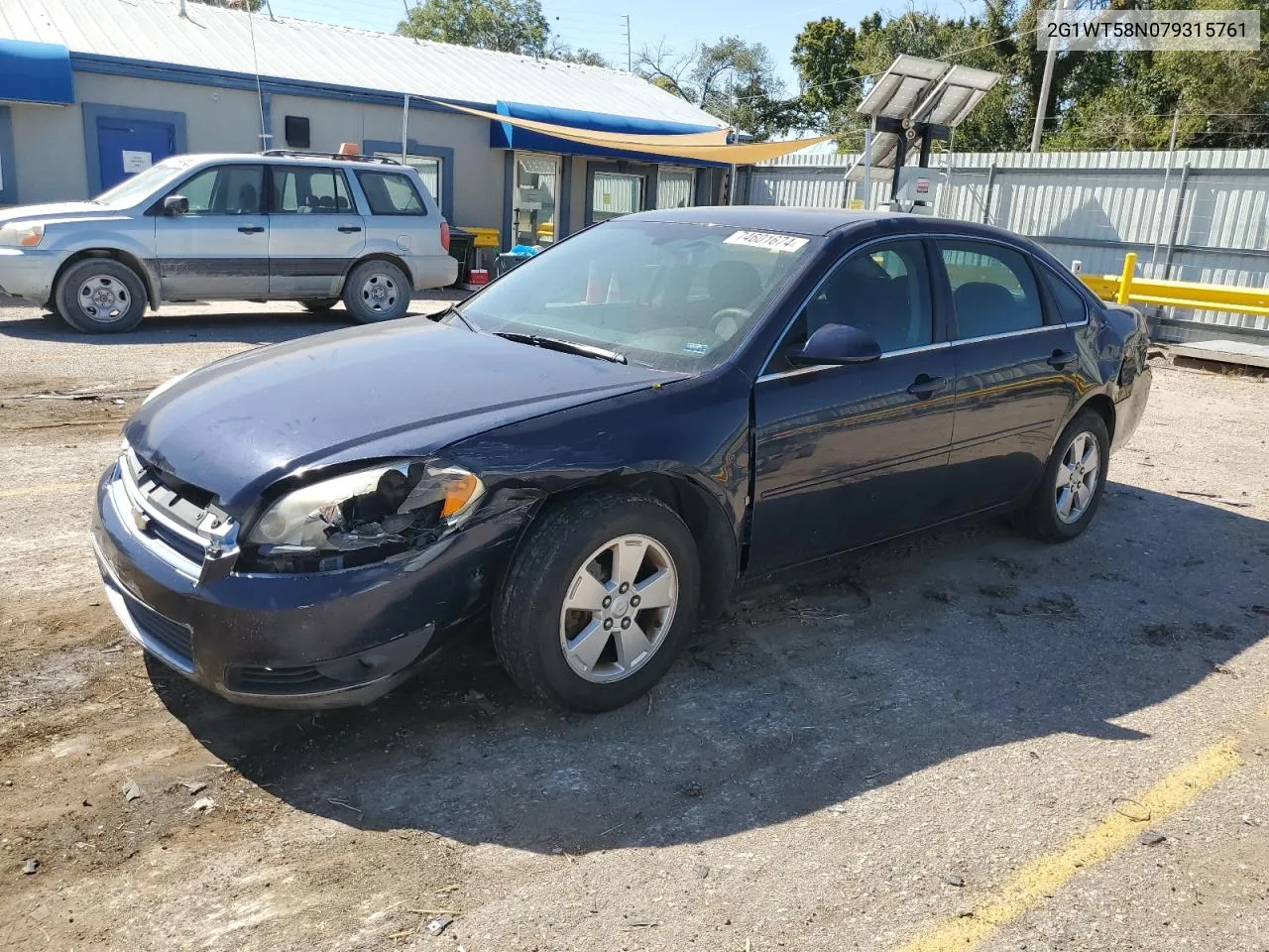 2G1WT58N079315761 2007 Chevrolet Impala Lt