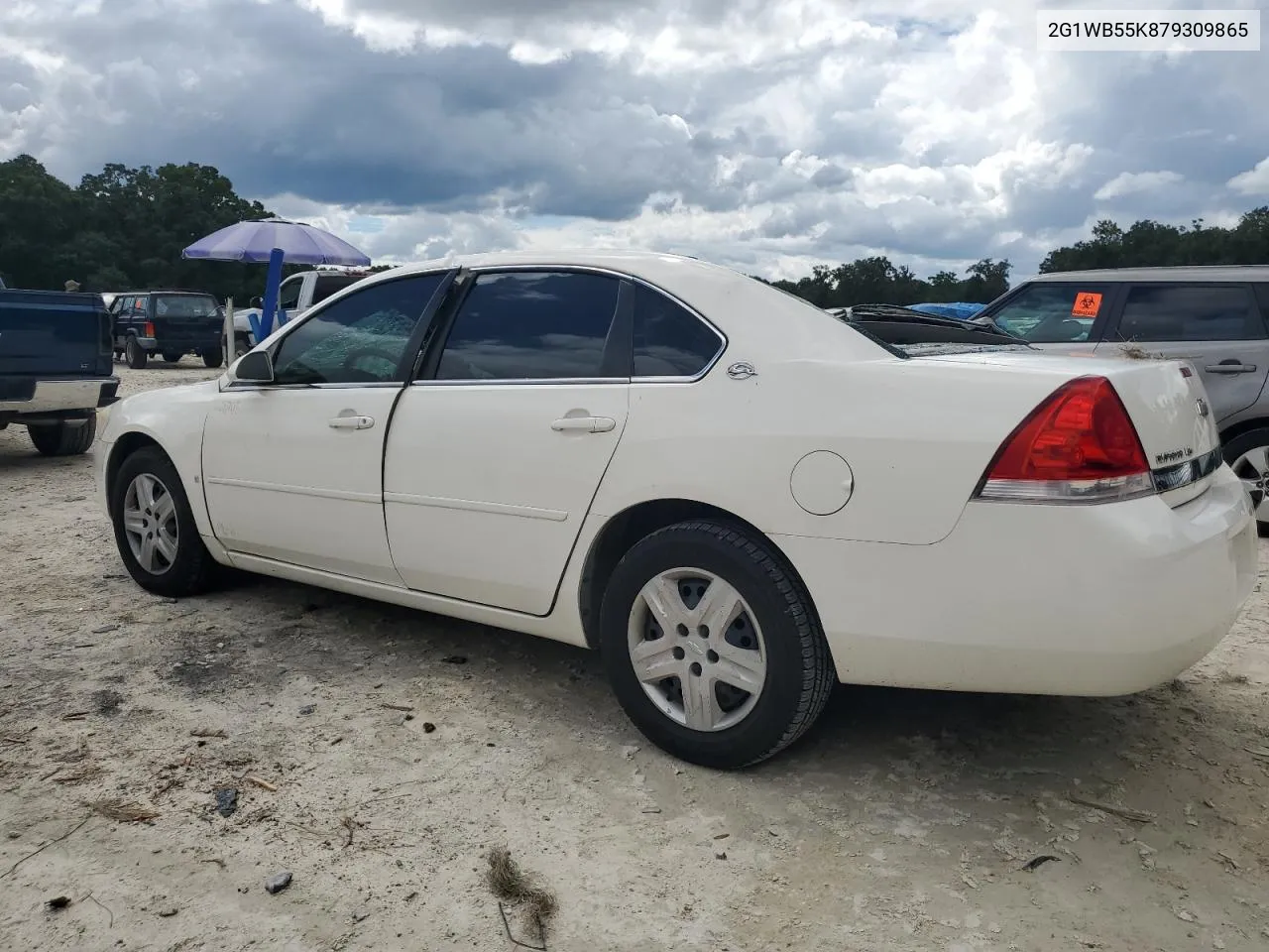 2007 Chevrolet Impala Ls VIN: 2G1WB55K879309865 Lot: 74996354