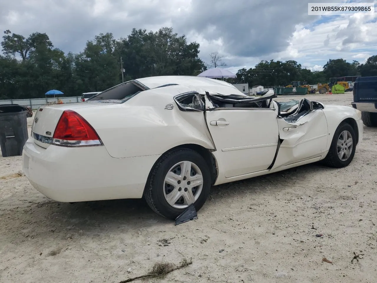 2007 Chevrolet Impala Ls VIN: 2G1WB55K879309865 Lot: 74996354