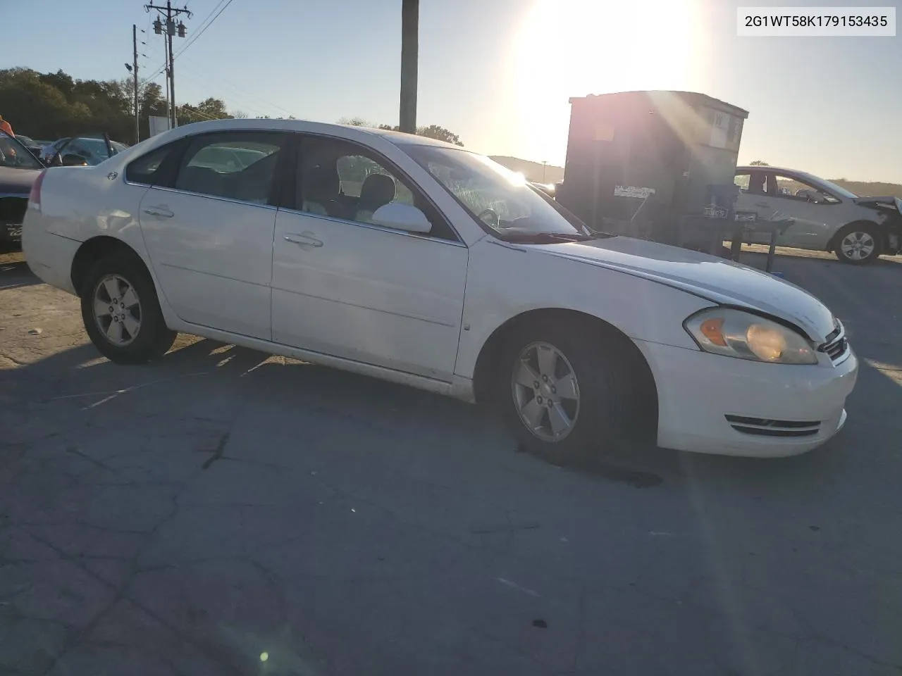 2007 Chevrolet Impala Lt VIN: 2G1WT58K179153435 Lot: 75556554