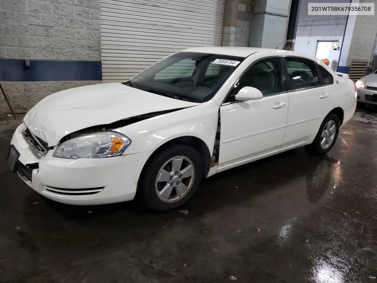 2007 Chevrolet Impala Lt VIN: 2G1WT58K679356708 Lot: 75909754