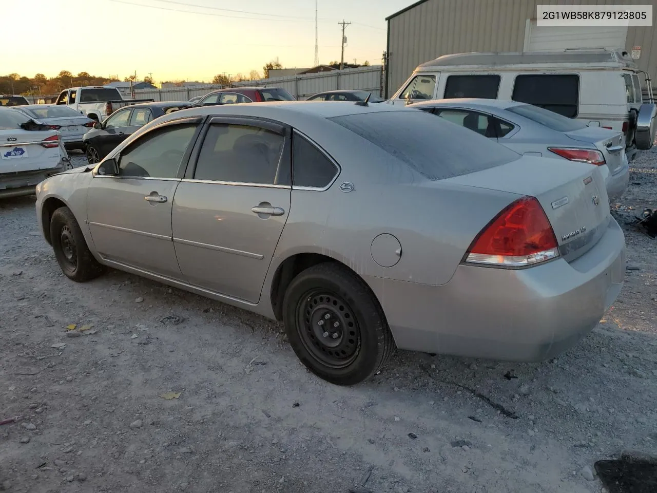 2007 Chevrolet Impala Ls VIN: 2G1WB58K879123805 Lot: 76004704