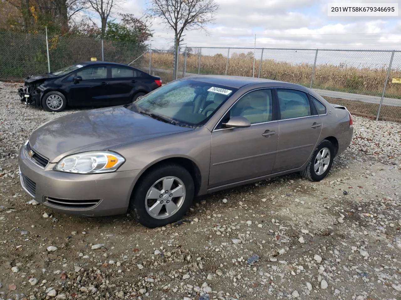 2007 Chevrolet Impala Lt VIN: 2G1WT58K679346695 Lot: 76048004