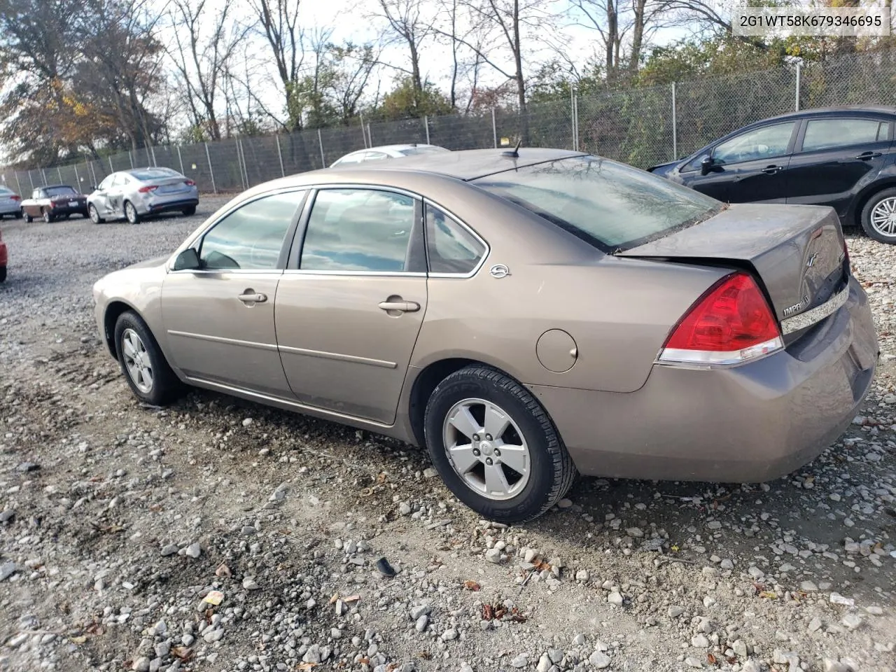 2007 Chevrolet Impala Lt VIN: 2G1WT58K679346695 Lot: 76048004