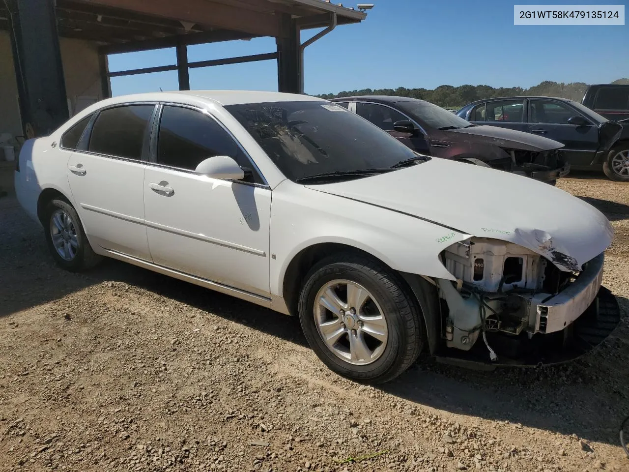 2G1WT58K479135124 2007 Chevrolet Impala Lt