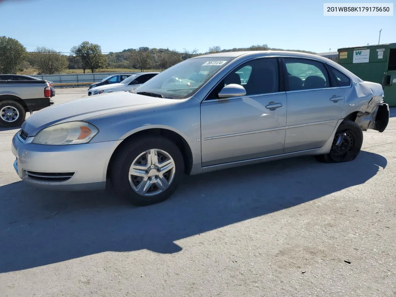 2007 Chevrolet Impala Ls VIN: 2G1WB58K179175650 Lot: 76673124