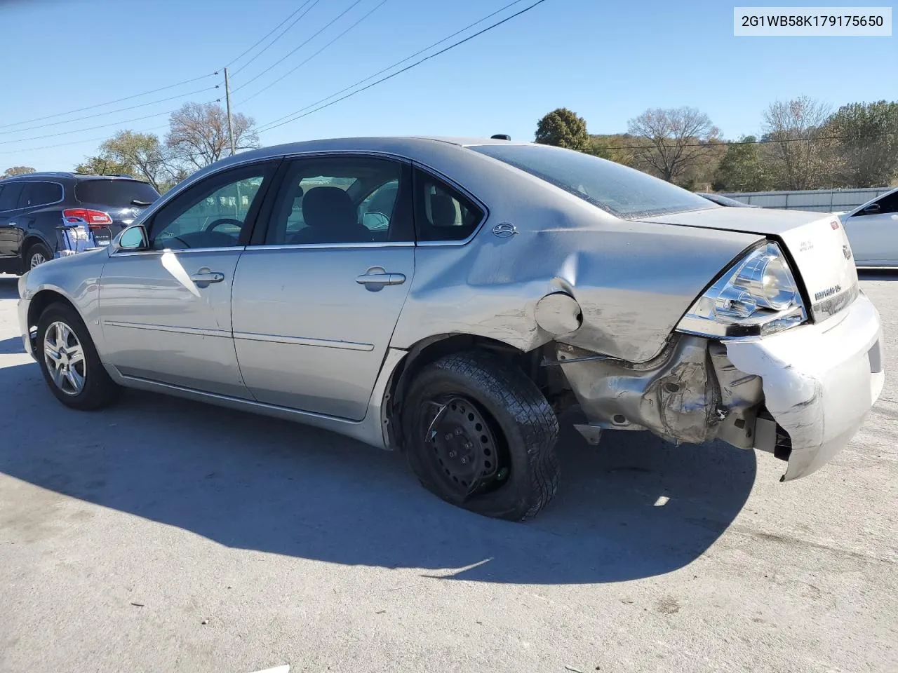 2007 Chevrolet Impala Ls VIN: 2G1WB58K179175650 Lot: 76673124