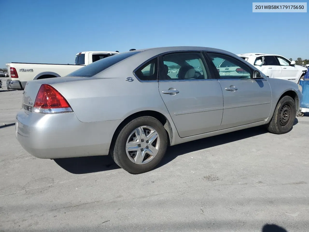 2007 Chevrolet Impala Ls VIN: 2G1WB58K179175650 Lot: 76673124