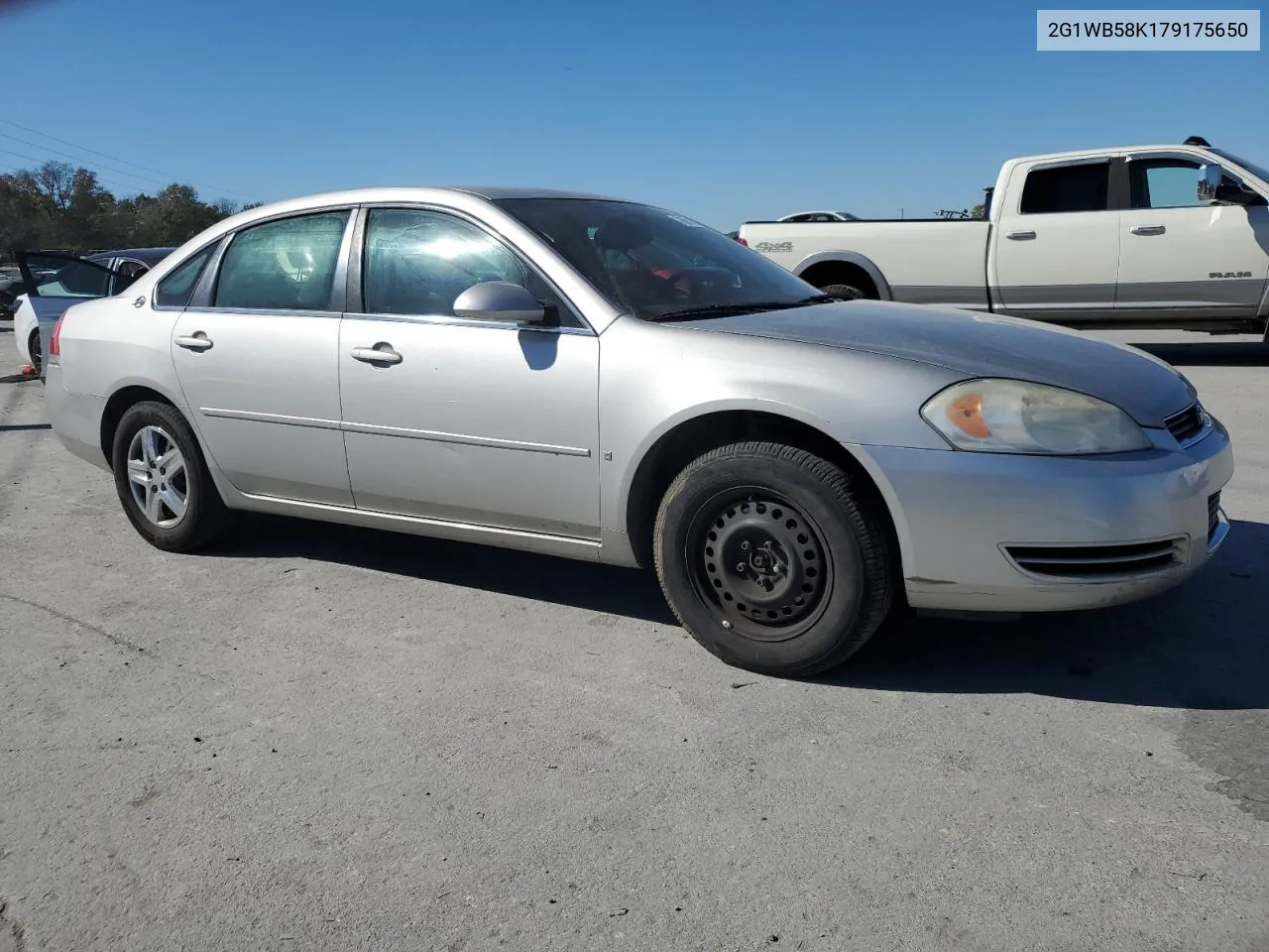 2007 Chevrolet Impala Ls VIN: 2G1WB58K179175650 Lot: 76673124