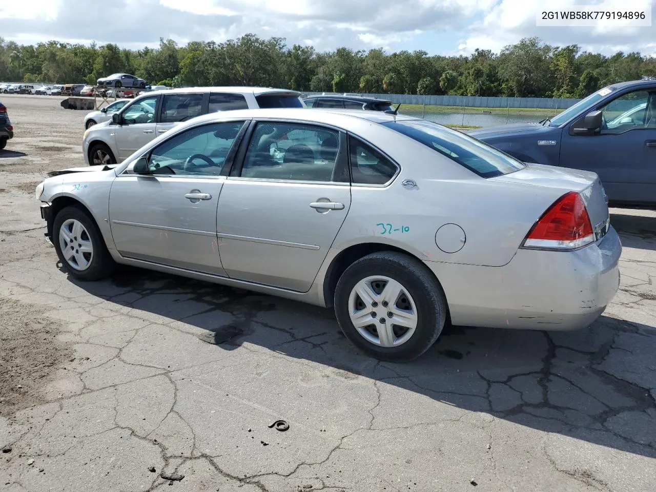 2007 Chevrolet Impala Ls VIN: 2G1WB58K779194896 Lot: 76705794