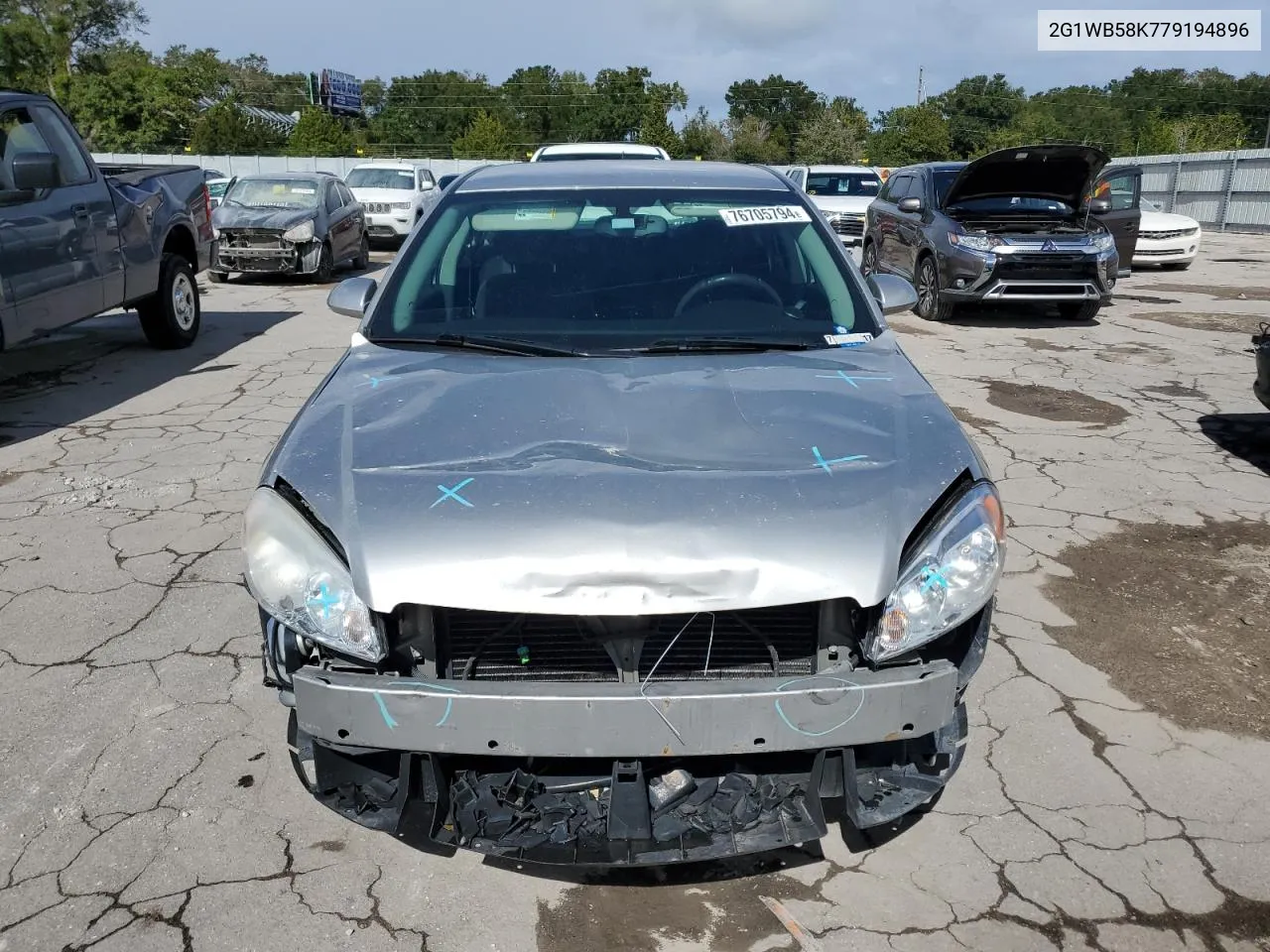 2007 Chevrolet Impala Ls VIN: 2G1WB58K779194896 Lot: 76705794