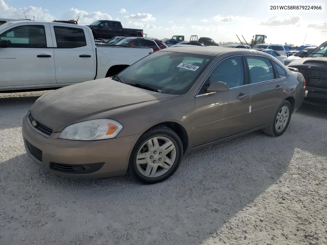 2007 Chevrolet Impala Lt VIN: 2G1WC58R879224966 Lot: 76744374