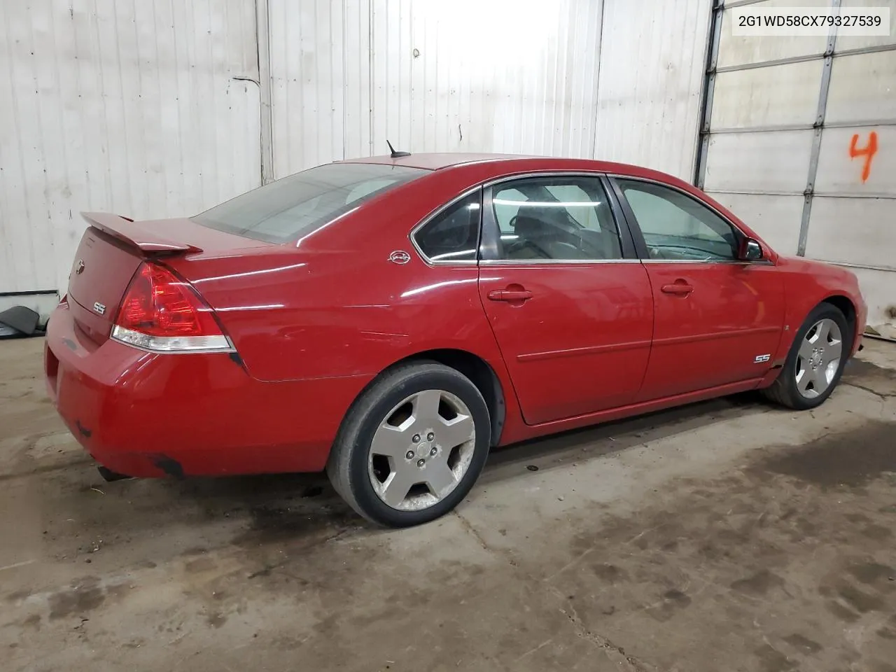 2007 Chevrolet Impala Super Sport VIN: 2G1WD58CX79327539 Lot: 76892794