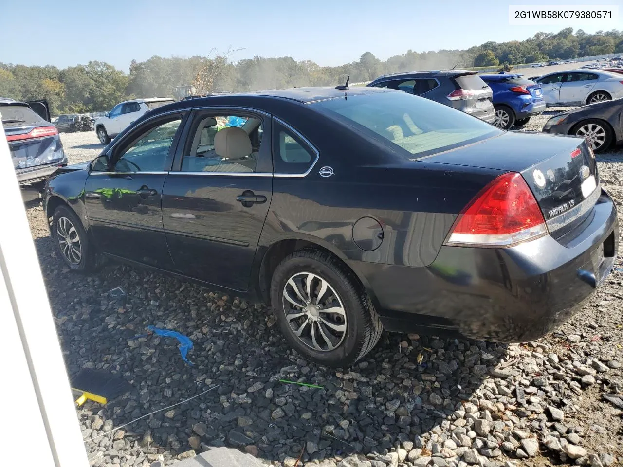 2G1WB58K079380571 2007 Chevrolet Impala Ls