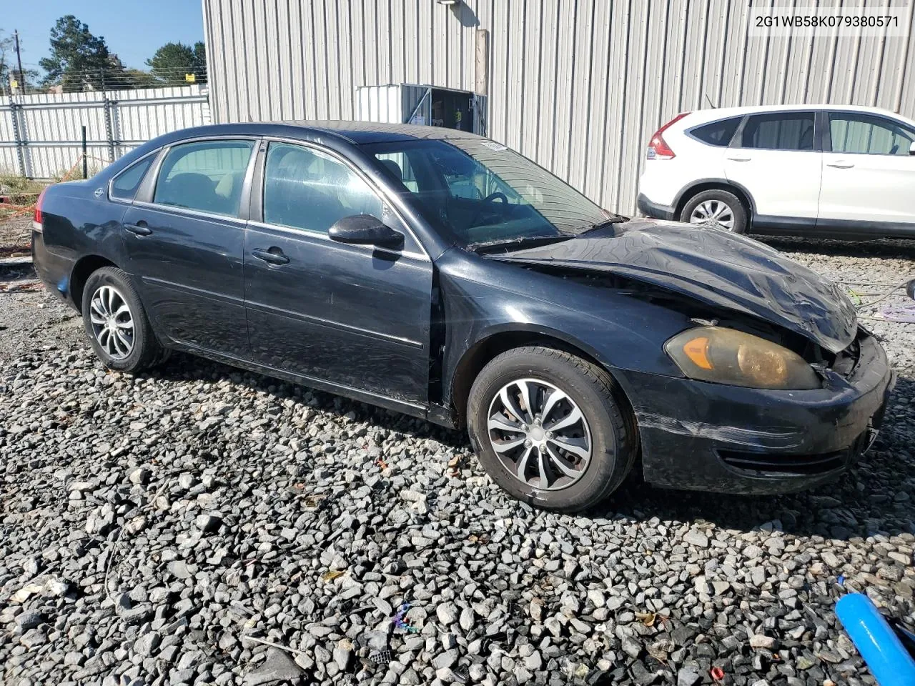 2007 Chevrolet Impala Ls VIN: 2G1WB58K079380571 Lot: 76931014