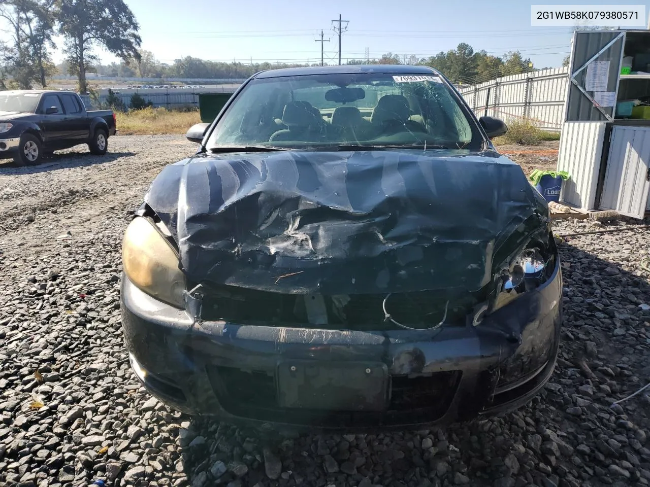 2G1WB58K079380571 2007 Chevrolet Impala Ls