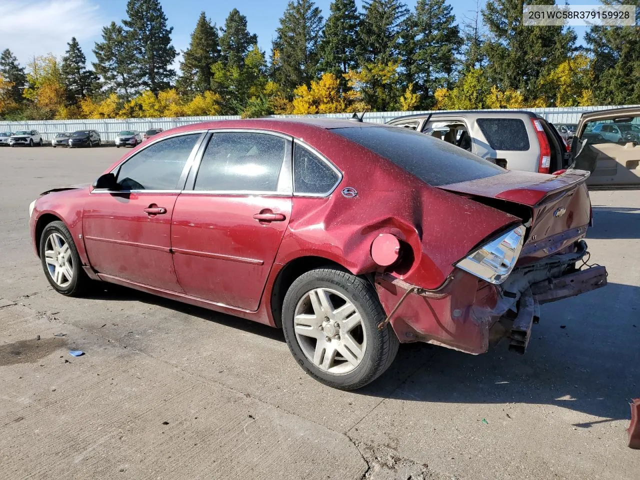 2007 Chevrolet Impala Lt VIN: 2G1WC58R379159928 Lot: 77533474