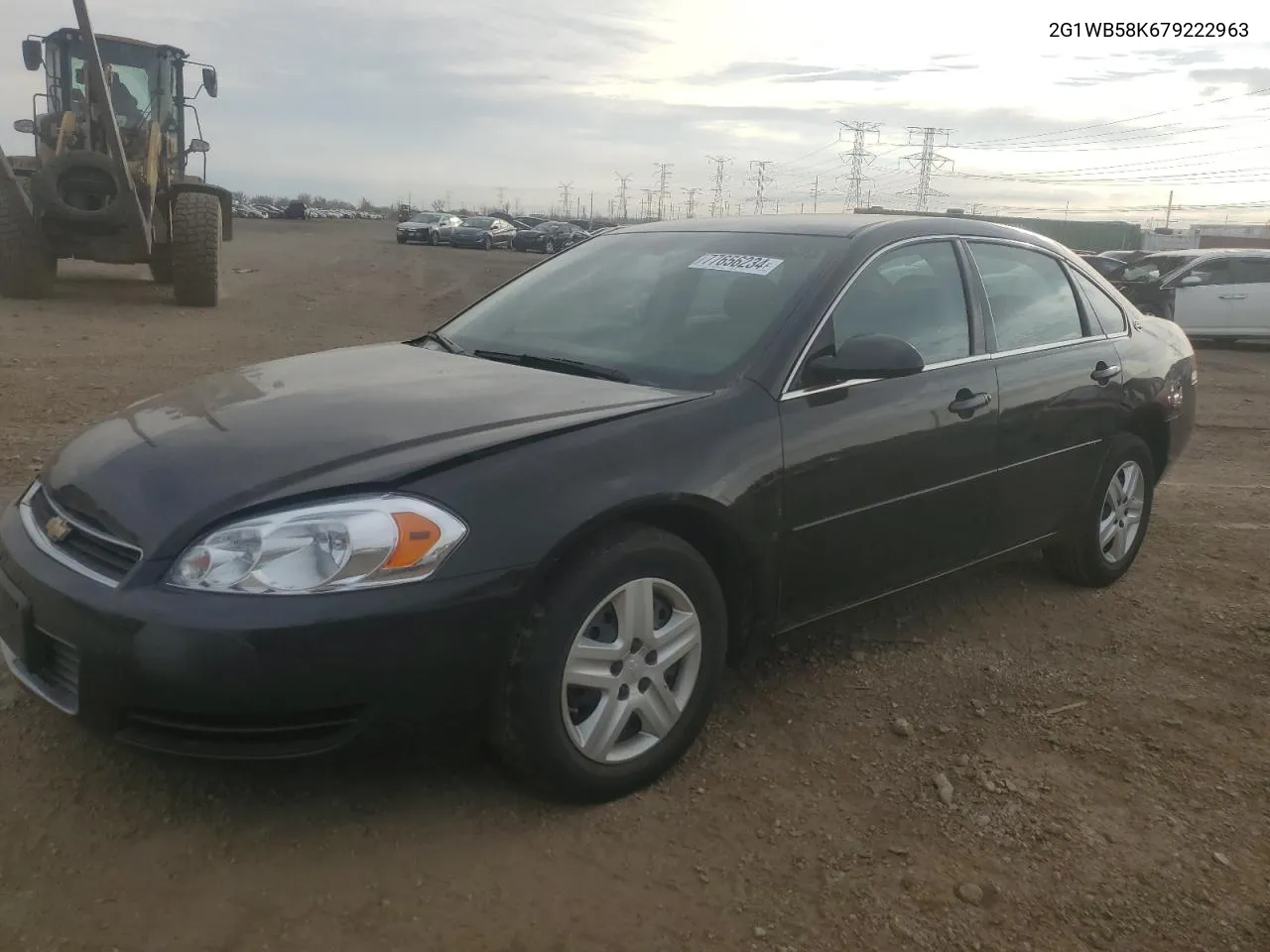 2007 Chevrolet Impala Ls VIN: 2G1WB58K679222963 Lot: 77656234