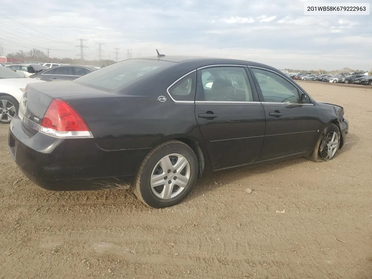 2007 Chevrolet Impala Ls VIN: 2G1WB58K679222963 Lot: 77656234