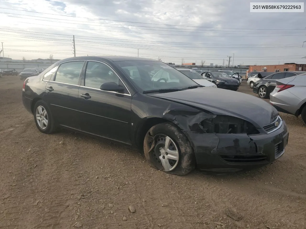 2007 Chevrolet Impala Ls VIN: 2G1WB58K679222963 Lot: 77656234