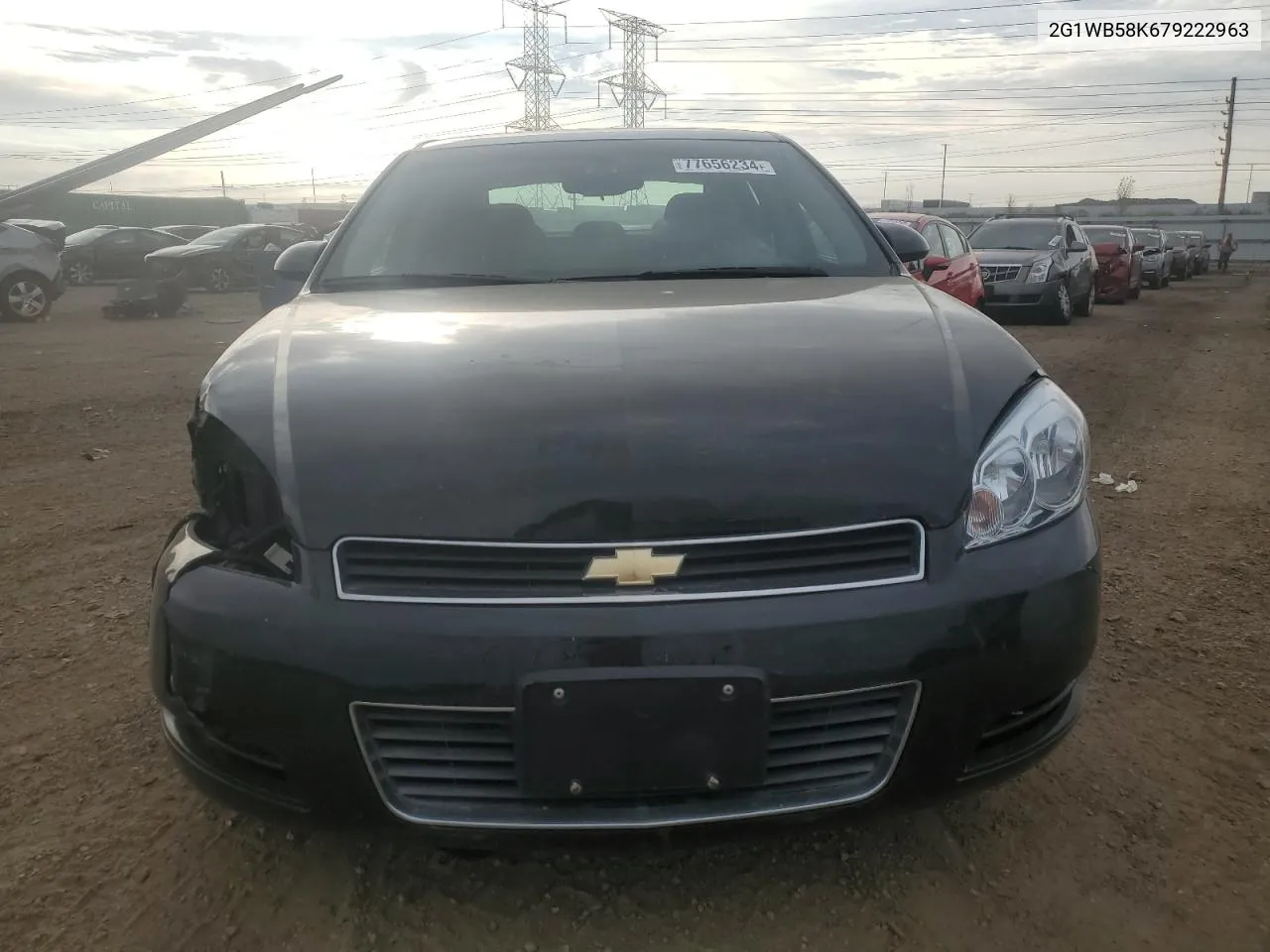 2007 Chevrolet Impala Ls VIN: 2G1WB58K679222963 Lot: 77656234