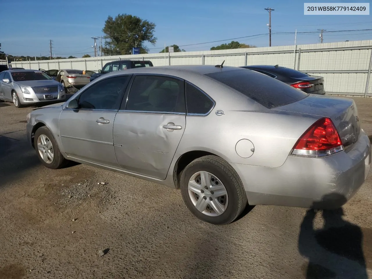 2G1WB58K779142409 2007 Chevrolet Impala Ls