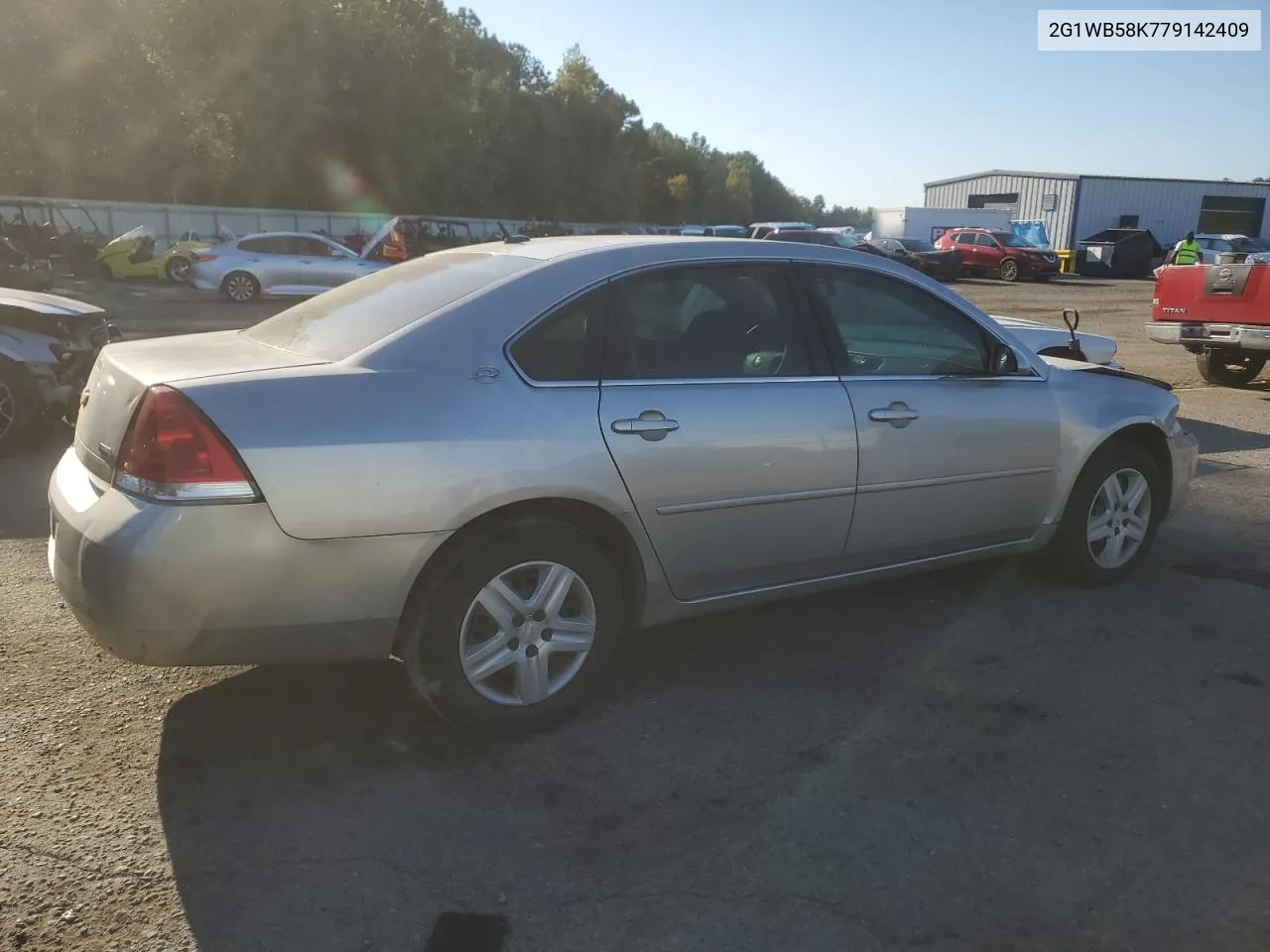 2007 Chevrolet Impala Ls VIN: 2G1WB58K779142409 Lot: 77685634