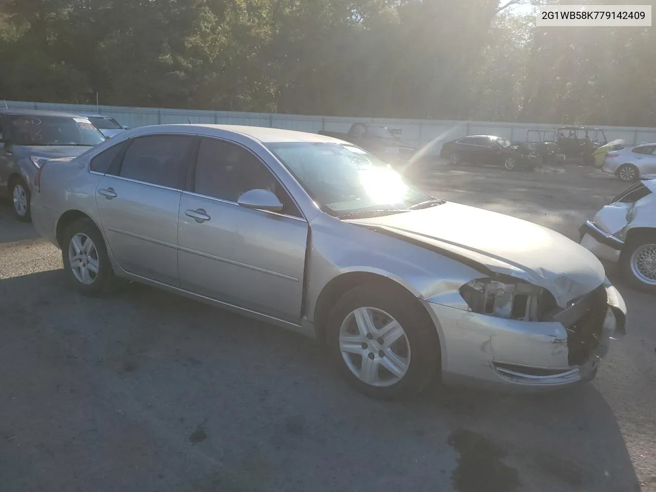 2G1WB58K779142409 2007 Chevrolet Impala Ls