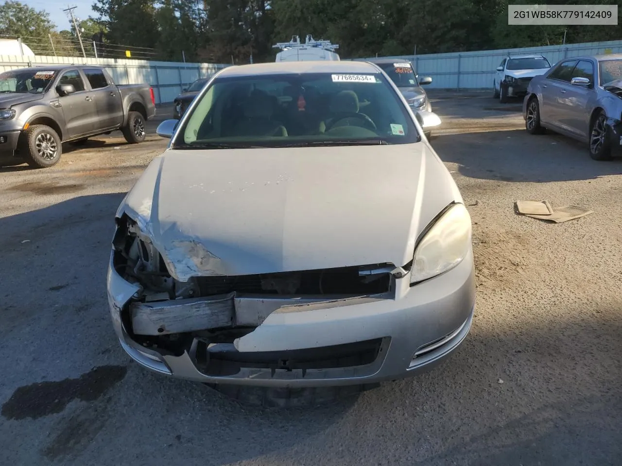 2007 Chevrolet Impala Ls VIN: 2G1WB58K779142409 Lot: 77685634