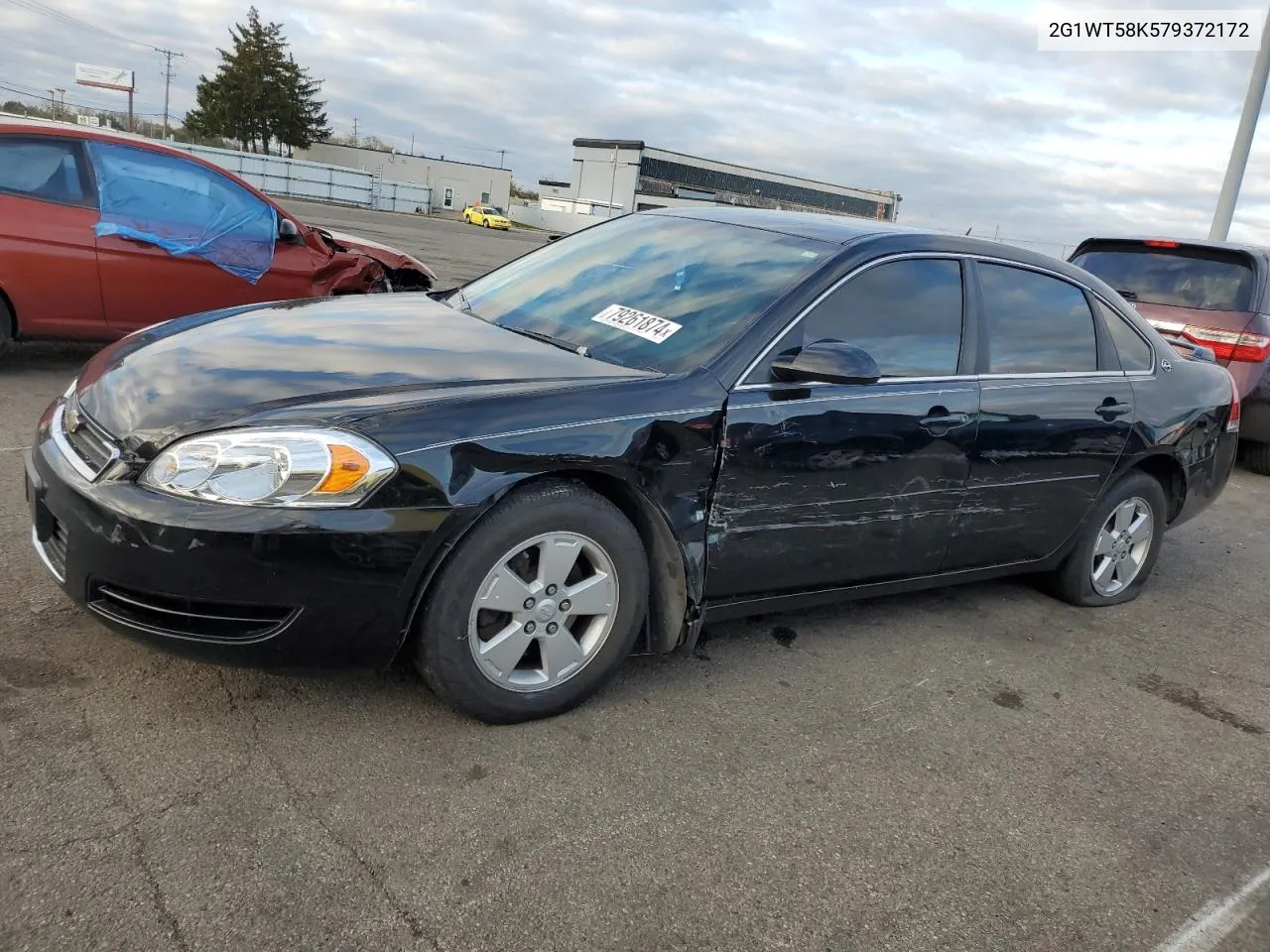 2007 Chevrolet Impala Lt VIN: 2G1WT58K579372172 Lot: 79261874