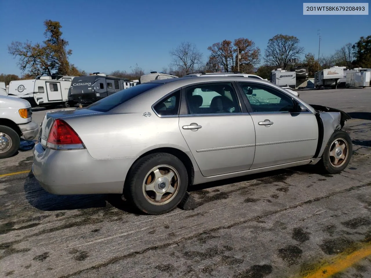 2007 Chevrolet Impala Lt VIN: 2G1WT58K679208493 Lot: 79315794