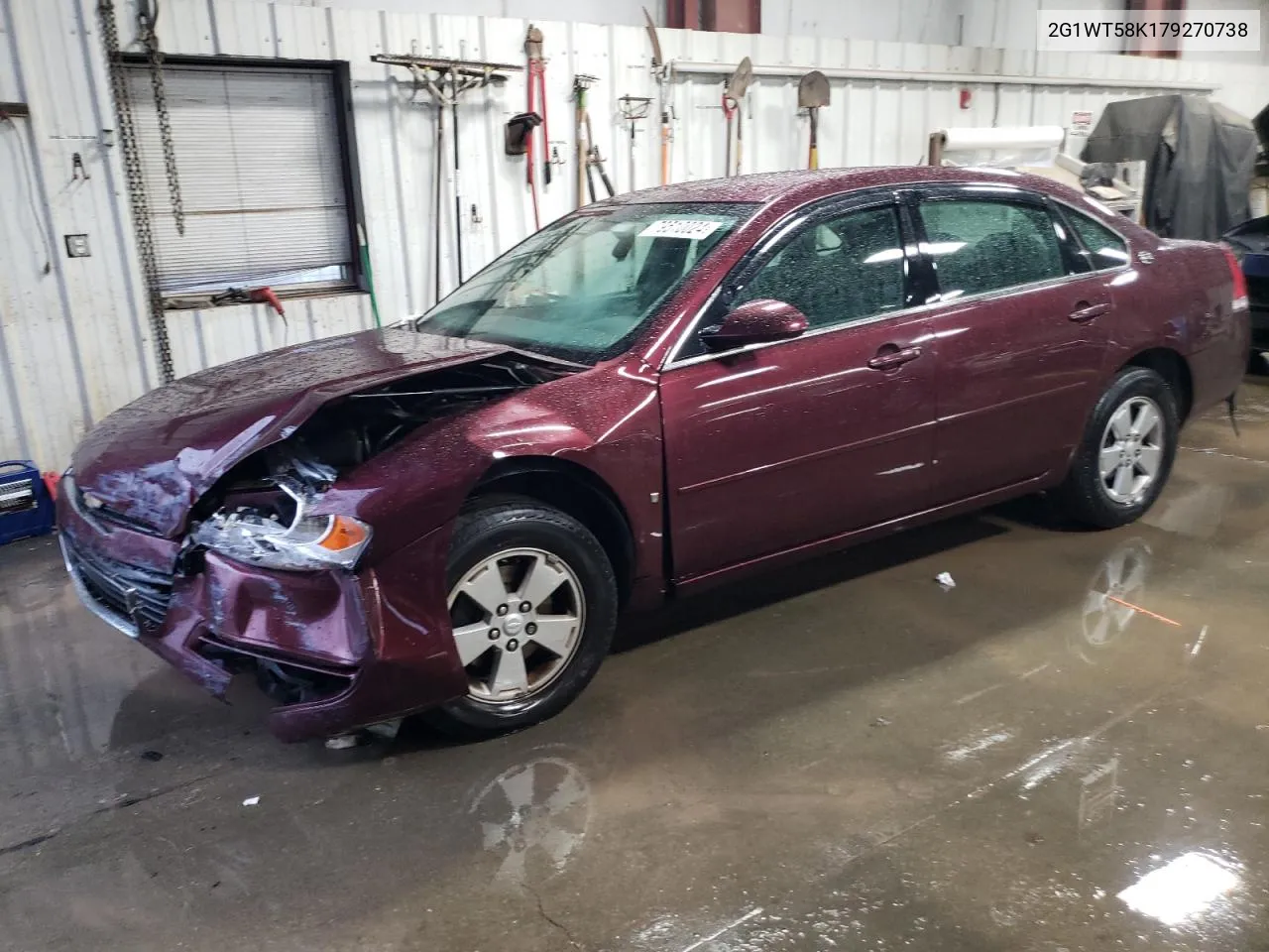 2007 Chevrolet Impala Lt VIN: 2G1WT58K179270738 Lot: 79510024