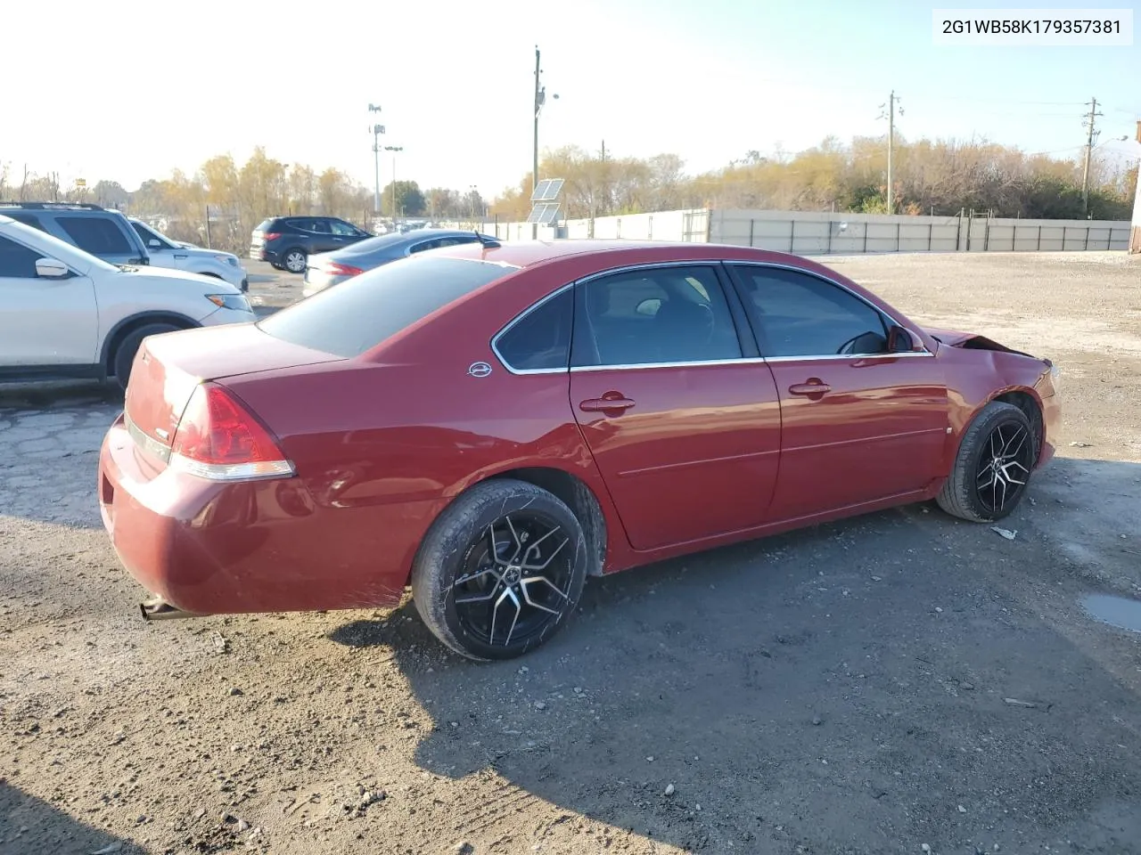 2007 Chevrolet Impala Ls VIN: 2G1WB58K179357381 Lot: 79614704