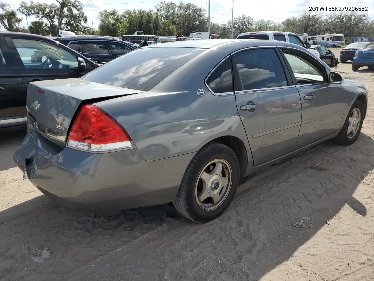 2007 Chevrolet Impala Lt VIN: 2G1WT55K279206552 Lot: 80242874