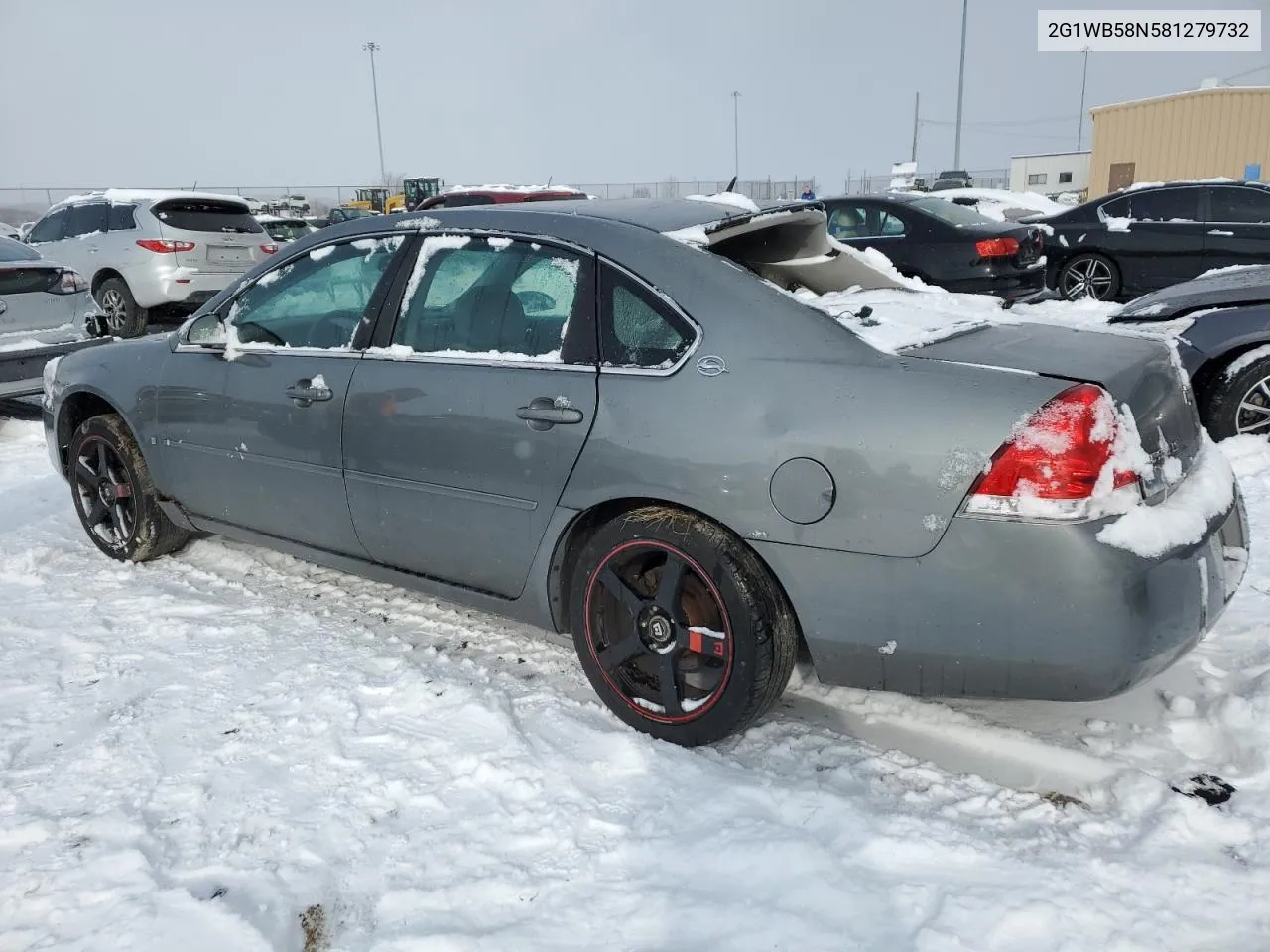 2G1WB58N581279732 2008 Chevrolet Impala Ls