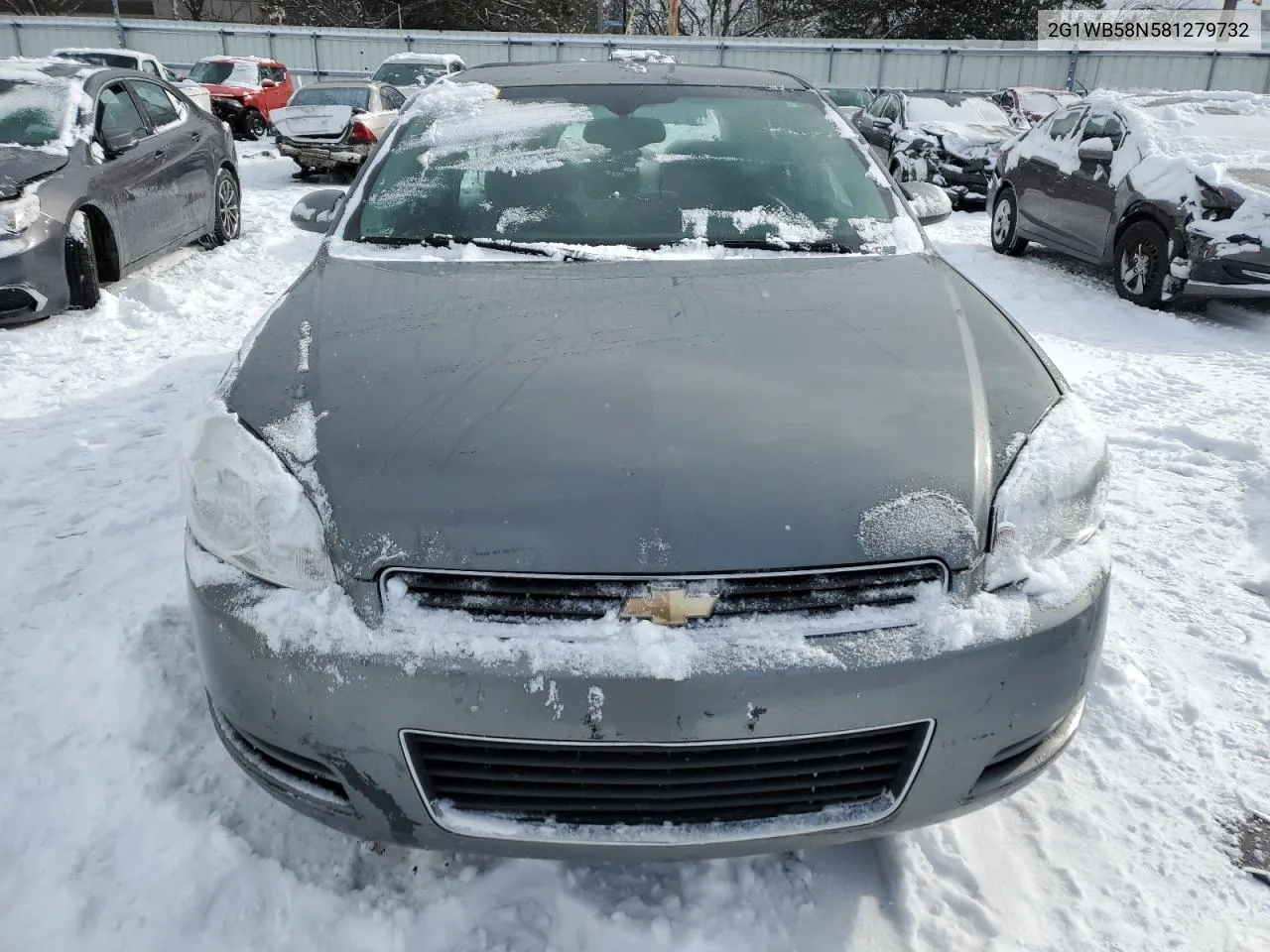 2G1WB58N581279732 2008 Chevrolet Impala Ls